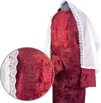 Комплект женской одежды "Элегант" красный